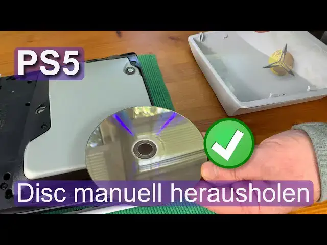 'Video thumbnail for PS5 Disc kommt nicht raus: CD manuell auswerfen'