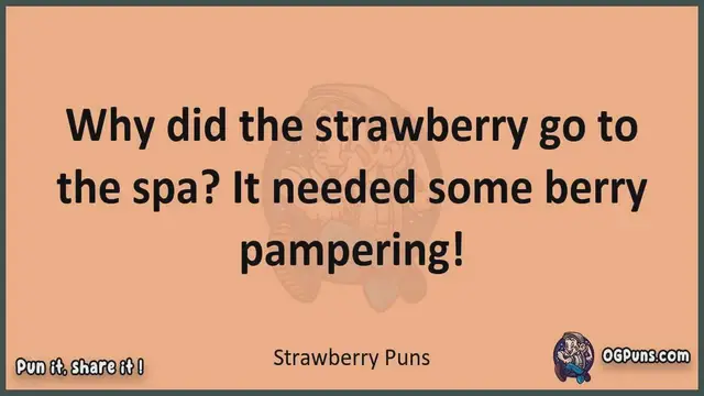 Video thumbnail for Strawberry - Jokes, Puns, Wordplays, and Laughter