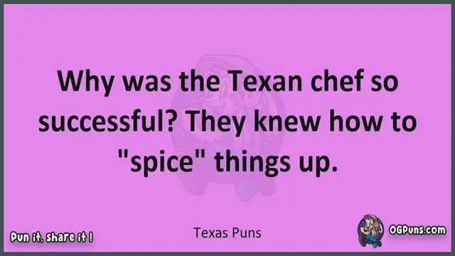 Video thumbnail for Texas - Jokes, Puns, Wordplays, and Laughter