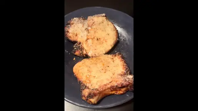 'Video thumbnail for Easy Air Fryer Pork Chops'