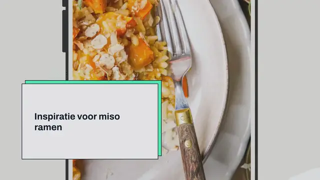 Video thumbnail for Vegan miso ramen met mais, edamame bonen en tofu