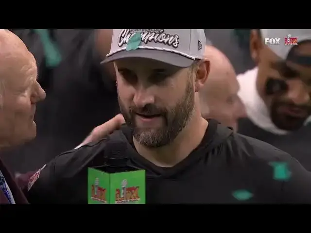 Video thumbnail for Celebrating Victory: Eagles' Super Bowl LIX Trophy Unveiling