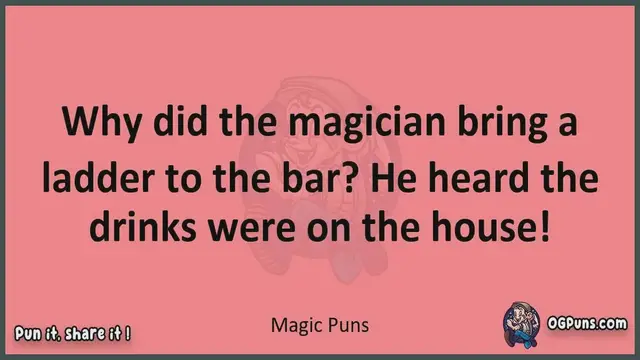 Video thumbnail for Magic - Jokes, Puns, Wordplays, and Laughter