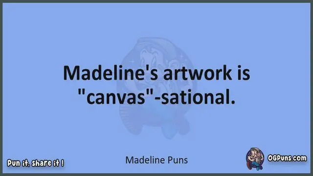Video thumbnail for Madeline - Jokes, Puns, Wordplays, and Laughter
