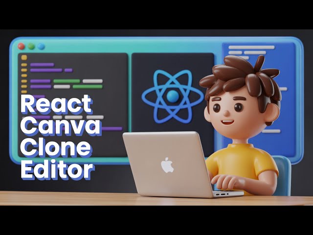 Video thumbnail for Build a React.js Canva Clone Image & Photoshop Graphics Editor Using Fabric.js & Chakra UI