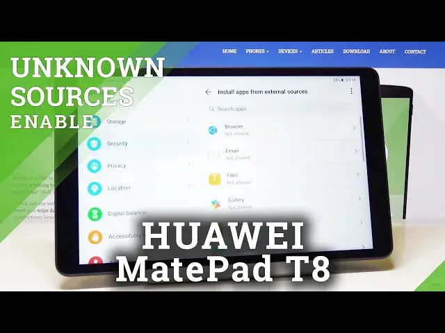 'Video thumbnail for How to Allow Unknown Apps in HUAWEI MatePad T8 – Unknown Sources'