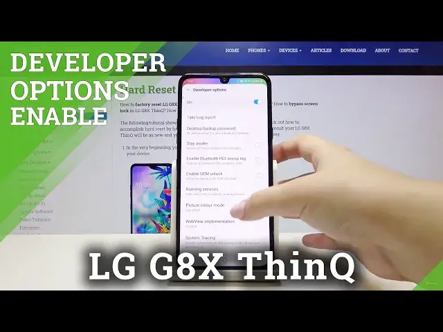 Video thumbnail for How to Enter Developer Mode in LG G8X ThinQ - Developer Options
