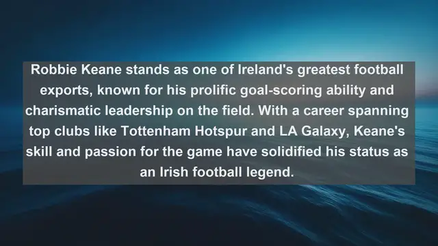 Video thumbnail for Emerald Legends: Top 10 Famous Football Players in Ireland