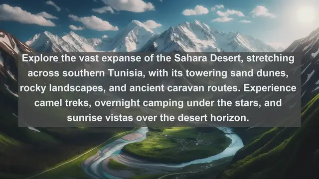 Video thumbnail for Discovering Tunisia's Natural Wonders: Top 10 Must-See Landscapes