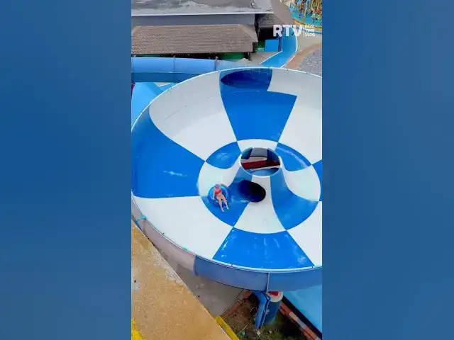 Video thumbnail for Cyclone Water Slide at Thailand Water Park #shorts #waterslide #fun #travel