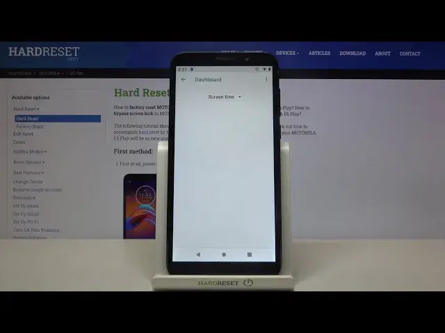 'Video thumbnail for How to Discover Phone Usage Stats in Motorola E6 Play - Check Total Screen Time'