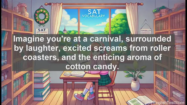 Video thumbnail for 5000 Must Know SAT Vocabulary - SAT Vocabulary: Understanding 'Amusement'