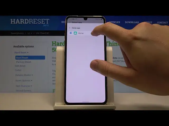 'Video thumbnail for How to Customize Default Apps in LG V60 ThinQ - Change Default App'