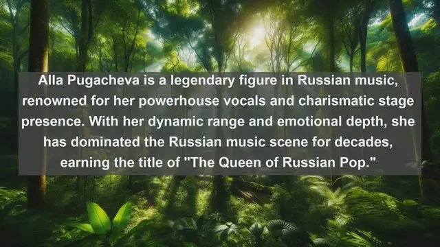 Video thumbnail for Echoes of Russia: Top 10 Legendary Singers from the Land of Tolstoy
