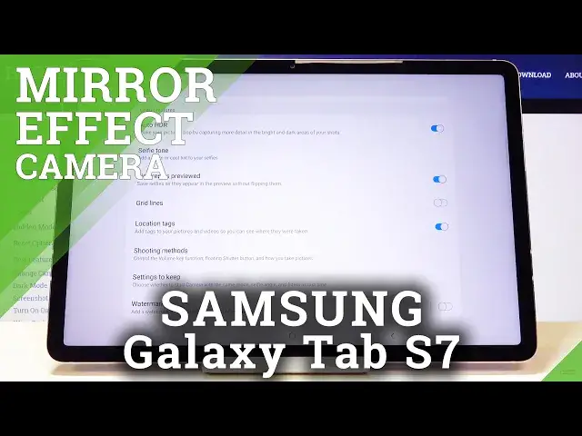 'Video thumbnail for How to Activate Camera Mirror Effect in SAMSUNG Galaxy Tab S7 – Turn off Camera Mirror Effect'