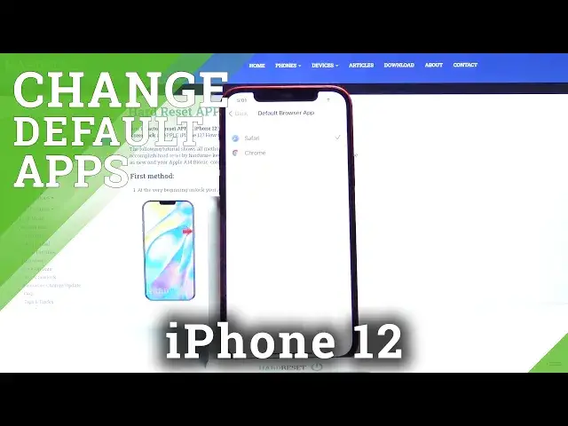 'Video thumbnail for How to Set Default Browser in iPhone 12 – Change Default Apps'