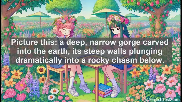 Video thumbnail for 5000 Must Know SAT Vocabulary - SAT Vocabulary: Understanding and Using 'Ravine'