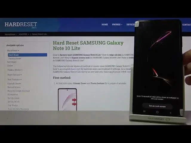 Video thumbnail for Samsung Galaxy Note 10 Lite - Dynamic Wallpapers | Live Home Screen