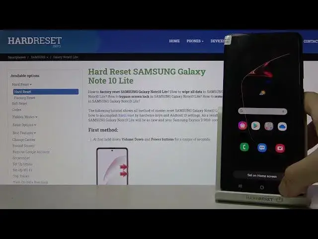 Video thumbnail for Samsung Galaxy Note 10 Lite - Default Wallpapers Presentation