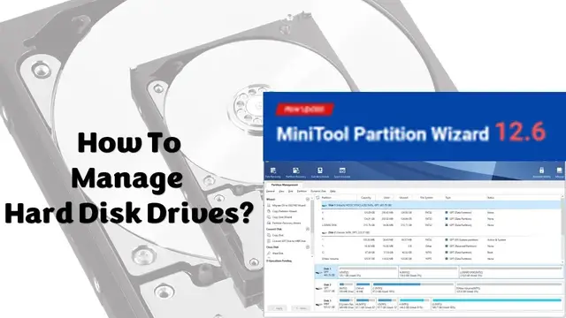 Video thumbnail for How To Manage Hard Disk Drives using MiniTool Partition Wizard Tutorial