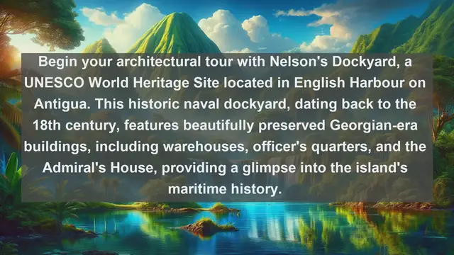 Video thumbnail for "Discovering Antigua and Barbuda's Architectural Treasures | Top 10 Famous Landmarks"