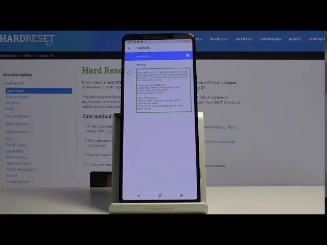 Video thumbnail for How to Activate TalkBack in SONY Xperia 1 II – Turn On Talkback