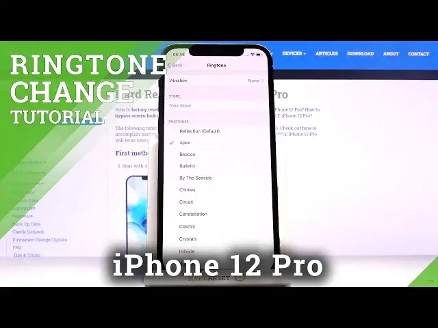 'Video thumbnail for How to Change Ringtone on iPhone 12 Pro – Ringtone List'