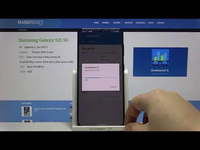 Video thumbnail for Performance Test of Samsung Galaxy S21 - Geekbench V5