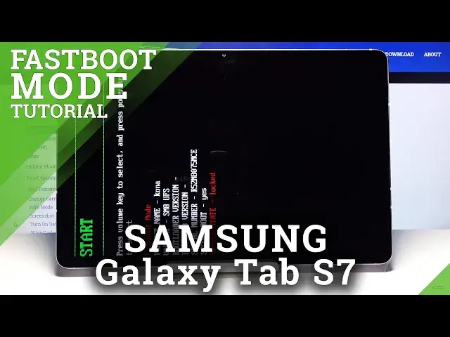 'Video thumbnail for Samsung Galaxy Tab S7 Open / Quit Fastboot Mode'