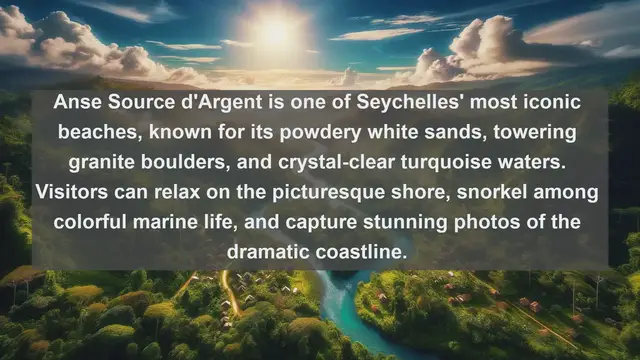 Video thumbnail for Explore Seychelles' Stunning Landscapes: Top 10 Must-Visit Natural Wonders