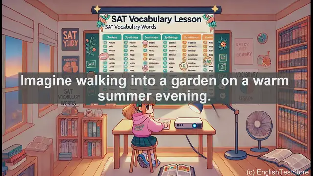 Video thumbnail for 5000 Must Know SAT Vocabulary - Redolence: The Power of Scent in Language