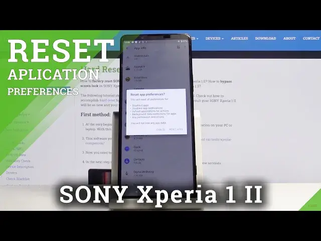 Video thumbnail for How to Reset App Preferences in SONY Xperia 1 II