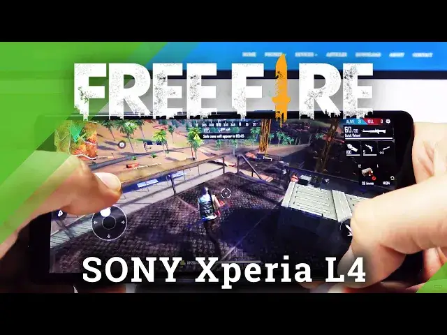 'Video thumbnail for Garena Free Fire on SONY Xperia L4 – Check Performance'
