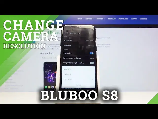 Video thumbnail for How to Change Photo Resolution in BLUBOO S8 - Image Quality