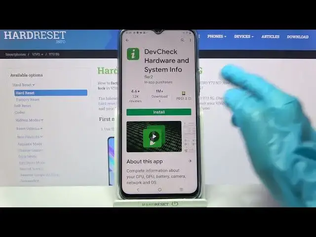 Video thumbnail for VIVO Y72 – Check Phone Specification & Use Devcheck Hardware Program