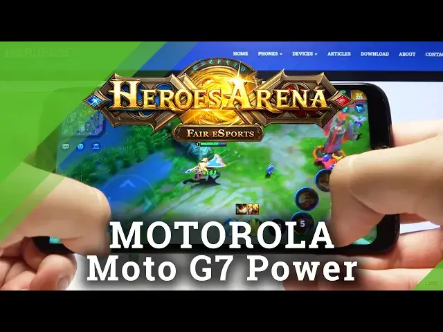'Video thumbnail for How to Play Heroes Arena on MOTOROLA Moto G7 Power – Test Game'