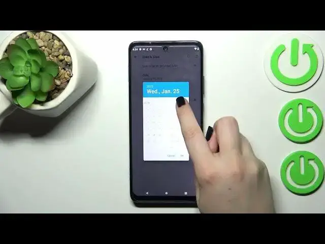Video thumbnail for How to Change Date & Time on MOTOROLA One 5G Ace - Time Settings