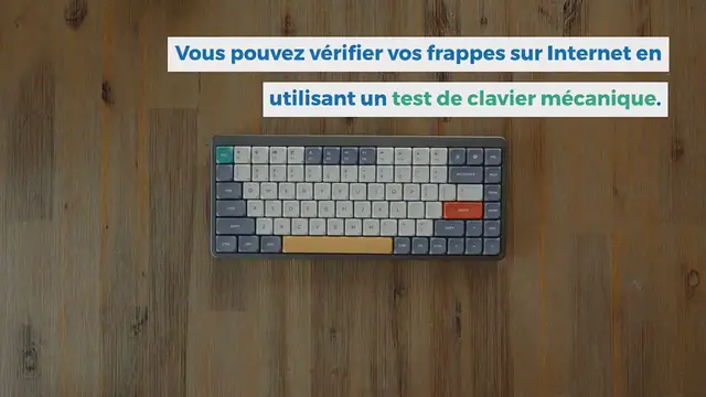 Video thumbnail for Test de clavier mécanique | Testeur de commutateur en ligne