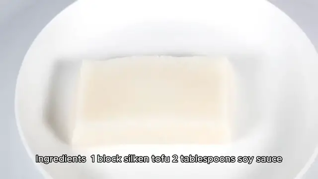 Video thumbnail for Silken tofu recipe