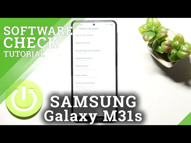 'Video thumbnail for How to Check Android Version on SAMSUNG Galaxy M31s // Software Information'