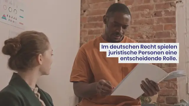 Video thumbnail for Juristische Person: Überblick, private & öffentliche Rechte