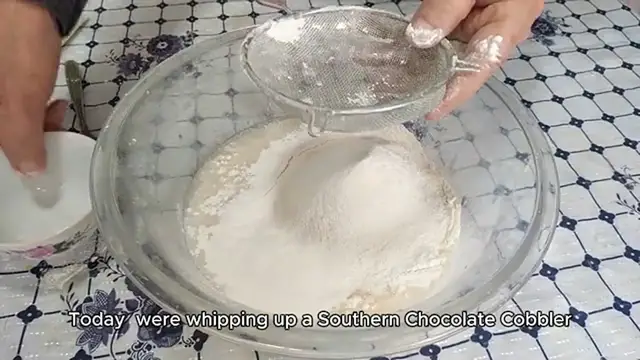 'Video thumbnail for Southern Chocolate Cobbler recipe'