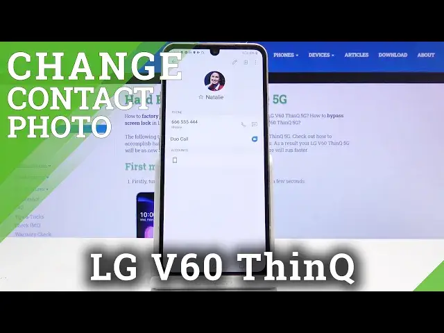 Video thumbnail for How to Add Photo to Contact in LG V60 ThinQ 5G – Create Contact Photo