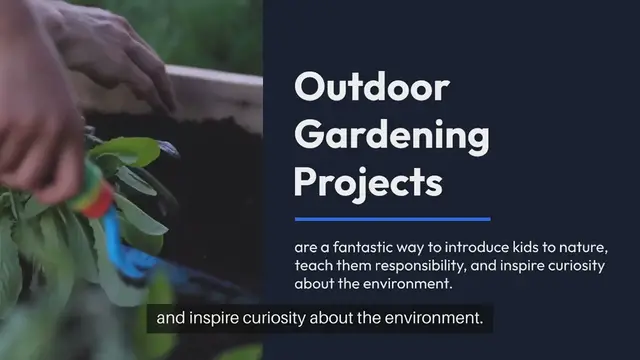 Video thumbnail for Outdoor Gardening Projects for Kids