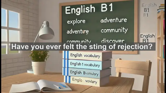 Video thumbnail for 2500 Must Know CEFR B1 Vocabulary - Understanding 'Reject': Mastering B1 English Vocabulary