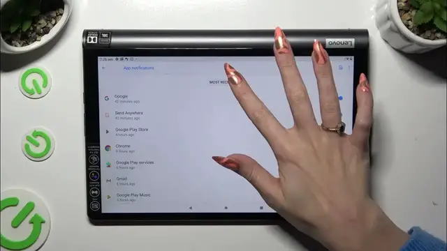 Video thumbnail for How to Turn On/Off App Notifications on LENOVO Yoga Tab 11 YT-J705F?