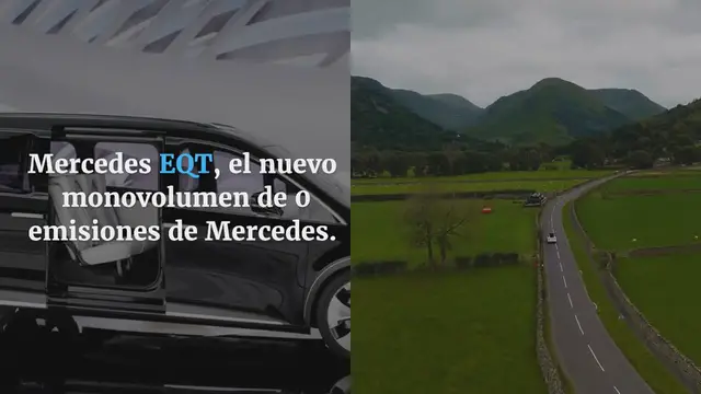 Video thumbnail for Mercedes EQT.