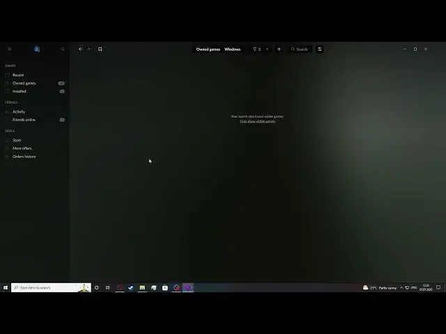 Video thumbnail for Gog Galaxy 2022 - How To Unhide Games