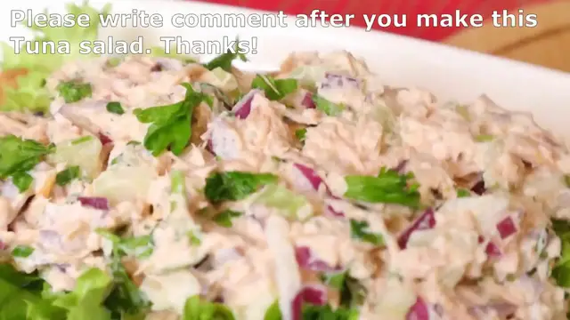 Video thumbnail for Healthy Tuna Salad Recipe