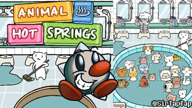 Video thumbnail for Let's Play Animal Hot Springs | Help Cute Animals Chill